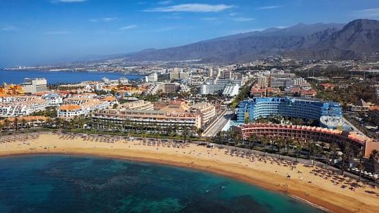 Superb Seaview Apartment In Playa De Las Americas 외부 사진
